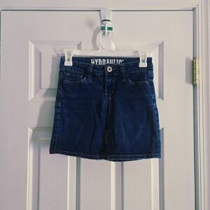 Hydraulic Dark Blue Denim Shorts